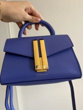 DeMellier “Montreal” Bag – Rare Blue | Vintage | Dust Bag Included